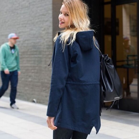 Betabrand "Morning Mess" Twill Utility Jacket size XL. - Picture 5 of 7